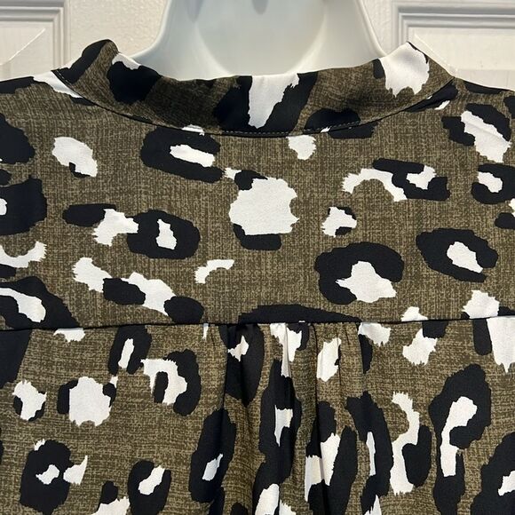 Jones New‎ York Sleeveless Animal Print Top Size L/XL - Picture 6 of 9